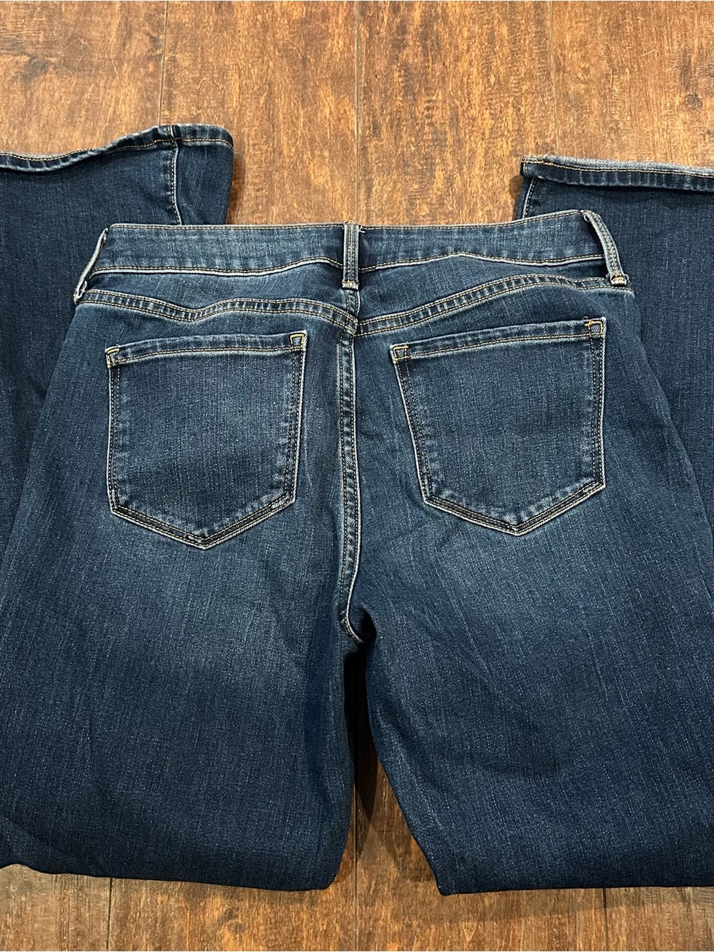 Old Navy Dark Blue Kicker Bootcut Jeans - Picture 4 of 6
